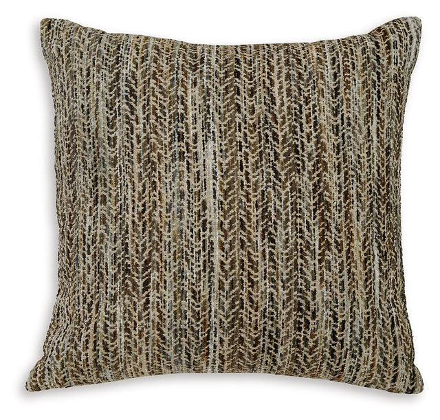 Jayner - Pillow Dark Brown 4 Pieces by Signature Design by Ashley® | Bel Furniture