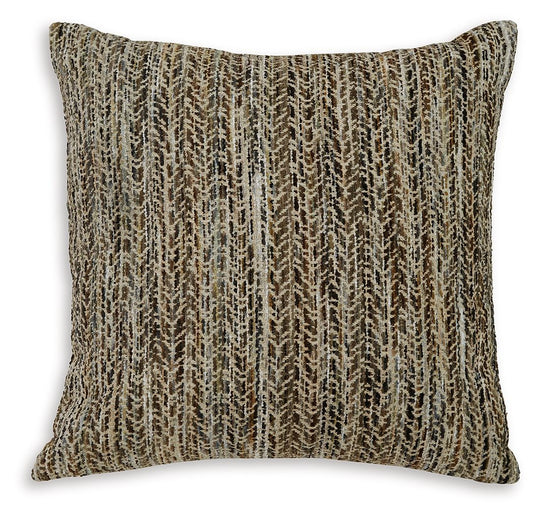 Jayner - Pillow Dark Brown 4 Pieces by Signature Design by Ashley® | Bel Furniture