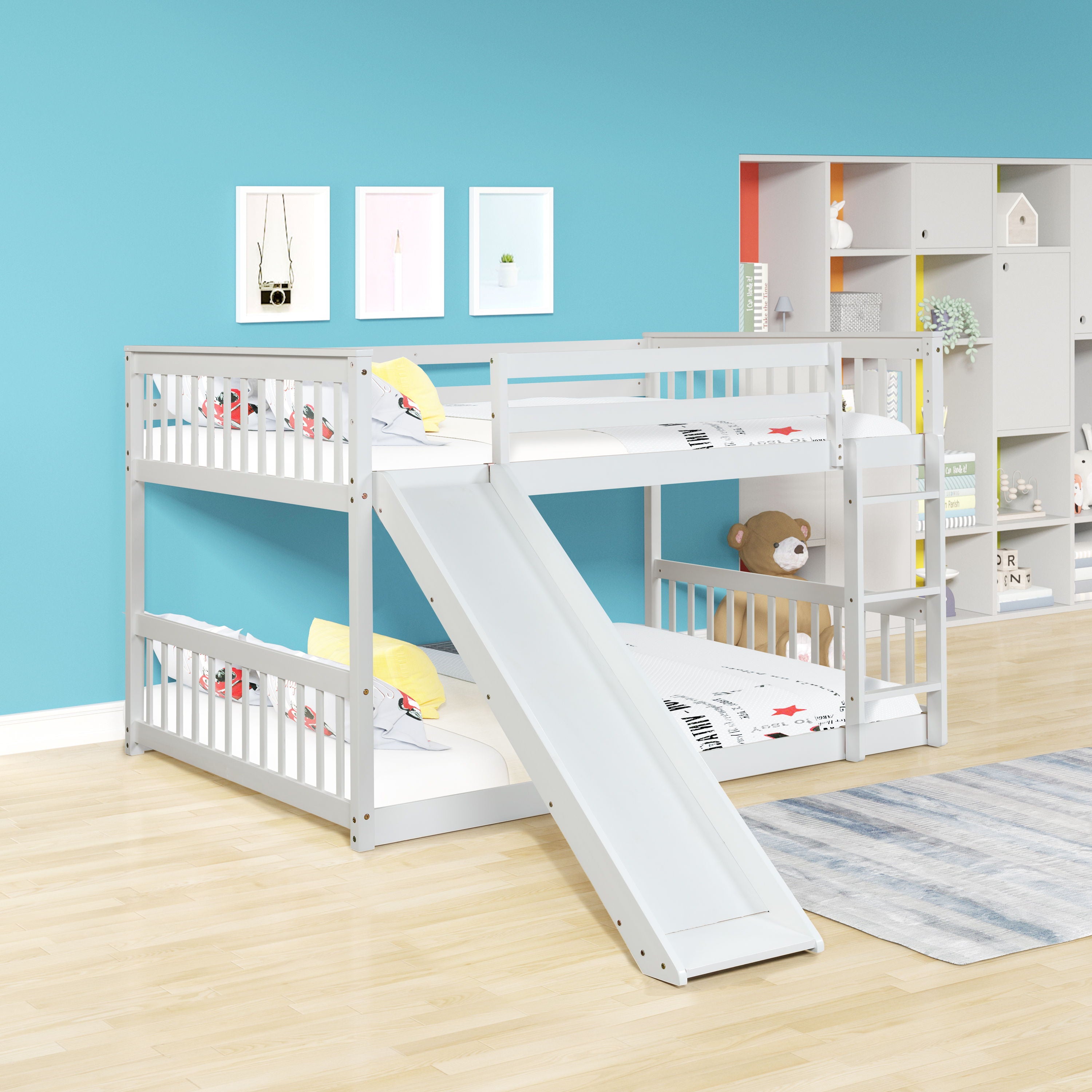 Bunk Bed With Slide And Ladder