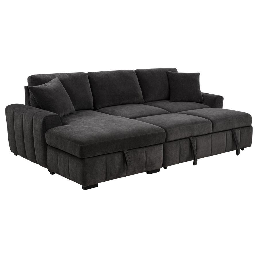 Pastrana - Upholstered Sleeper Sectional Sofa