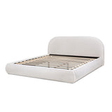 Archie Puffy Grounded - Upholstered Platform Bed