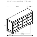 Louis Philippe - Six-Drawer Dresser