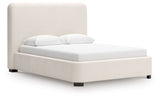 Brintstreet - Upholstered Bed Beige by Signature Design by Ashley® | Bel Furniture