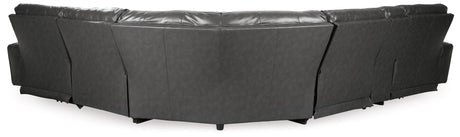 Samperstone - Power Reclining Sectional - view 27