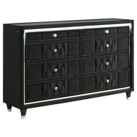 Lorient - 8-Drawer LED Bedroom Dresser Cabinet