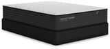Ashley Sleep Limited Edition Firm innerspring mattress on black box spring, side view - Bel Furniture