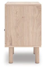 Arloster - Tan - One Drawer Night Stand by Signature Design by Ashley® | Bel Furniture