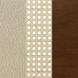 Rayo - Rattan Cane Back Accent Chair With Padded Seat by Coaster Fine Furniture | Bel Furniture