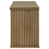 Adina - 70" TV Stand Media Console - Distressed Light Brown