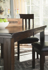 Haddigan - Dining Table With Side Chairs by Signature Design by Ashley® | Bel Furniture