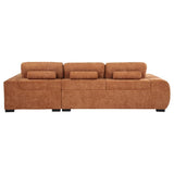 Octavia - Fabric Upholstered Sectional Chaise Sofa