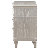 Evangeline - 3-Drawer Nightstand - Silver Oak by CoasterElevations | Bel Furniture
