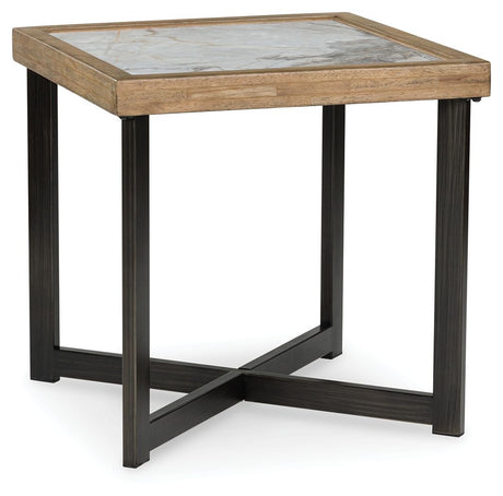 Montia - Multi - Square End Table by Signature Design by Ashley® | Bel Furniture