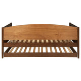 Bozeman - Wood Twin Daybed With Trundle - Medium Walnut by Coaster Fine Furniture | Bel Furniture