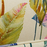 Paradise - Upholstered Arm Chair Floral Printed On Cotton - Off-White by Jennifer Taylor Home | Bel Furniture