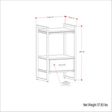Riverside - Bedside Table - Natural