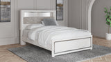 Altyra - White - Queen Panel Bookcase Bed With Roll Slats by Signature Design by Ashley® | Bel Furniture