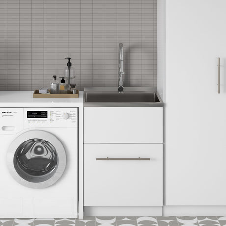 Metro - Laundry Cabinet & Faucet And Stainless Steel Sink - view 15