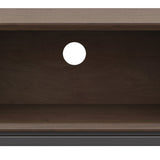 Banting - Low TV Stand - Walnut Brown by Simpli-Home | Bel Furniture