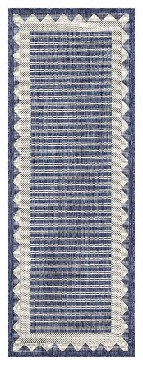 Sunshine - 2'7" X 7'3" Area Rug, Polypropylene Blue by Icona Home Decor | Bel Furniture