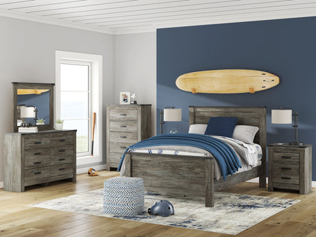 Frandern - Six Drawer Dresser Gray Dressers by Signature Design by Ashley® | Bel Furniture