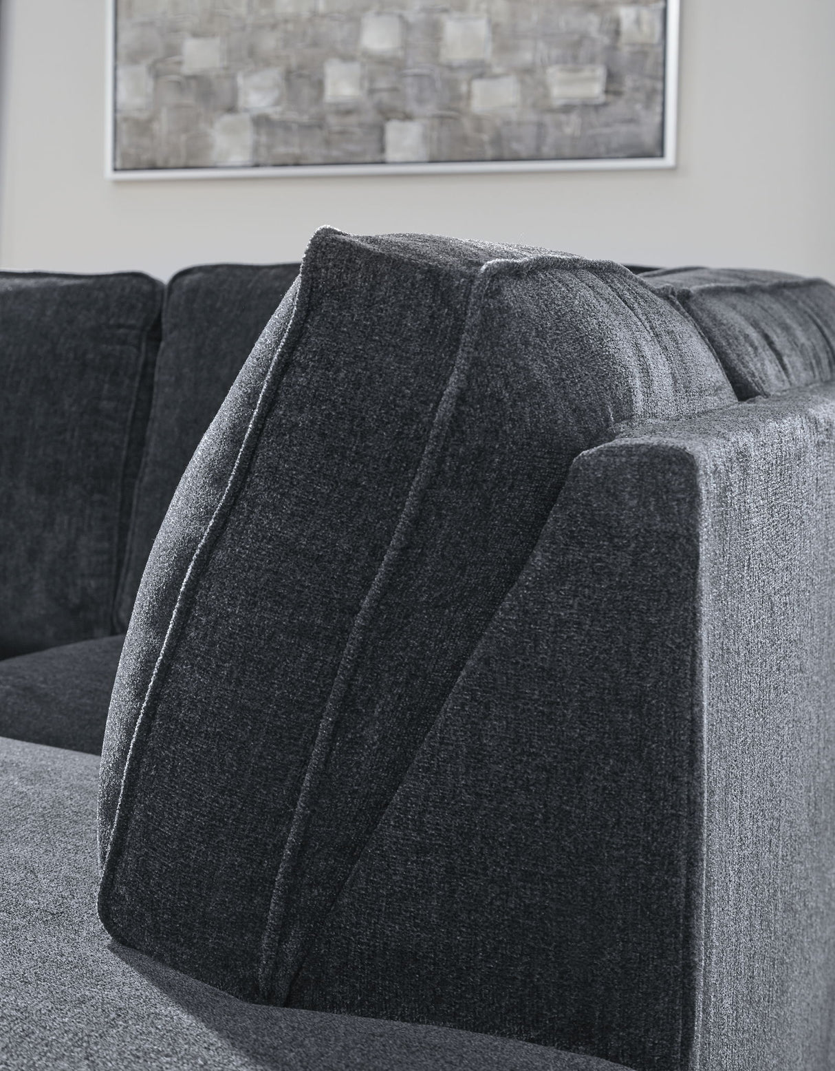 Altari - Right Arm Facing Corner Chaise With Sleeper 2 Pc Sectional - Slate