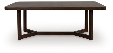 Dilenno - Dark Brown - Rectangular Dining Room Extension Table by Signature Design by Ashley® | Bel Furniture