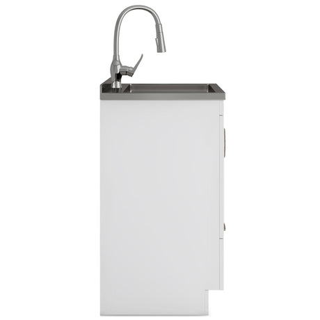 Reed - Deluxe Laundry Cabinet With Pull-Out Faucet And Stainless Steel Sink - view 31
