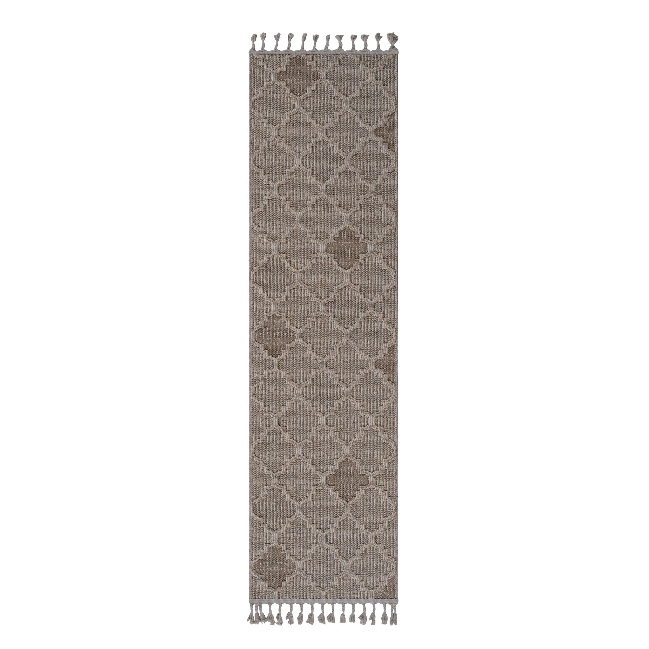 Guros - 2' x 8' Trellis Indoor / Outdoor Area Rug