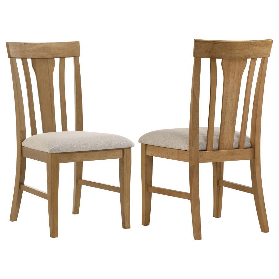 Hartville - Dining Side Chair (Set of 2) - Natural Light Brown