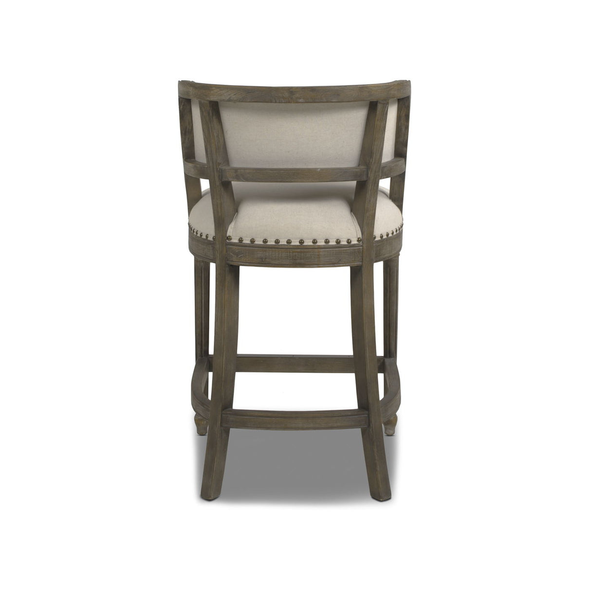 Paris - Farmhouse Counter Height Bar Stool With Backrest by Jennifer Taylor Home | Bel Furniture