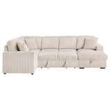 Devonshire - Sleeper Sectional Sofa Storage Chaise