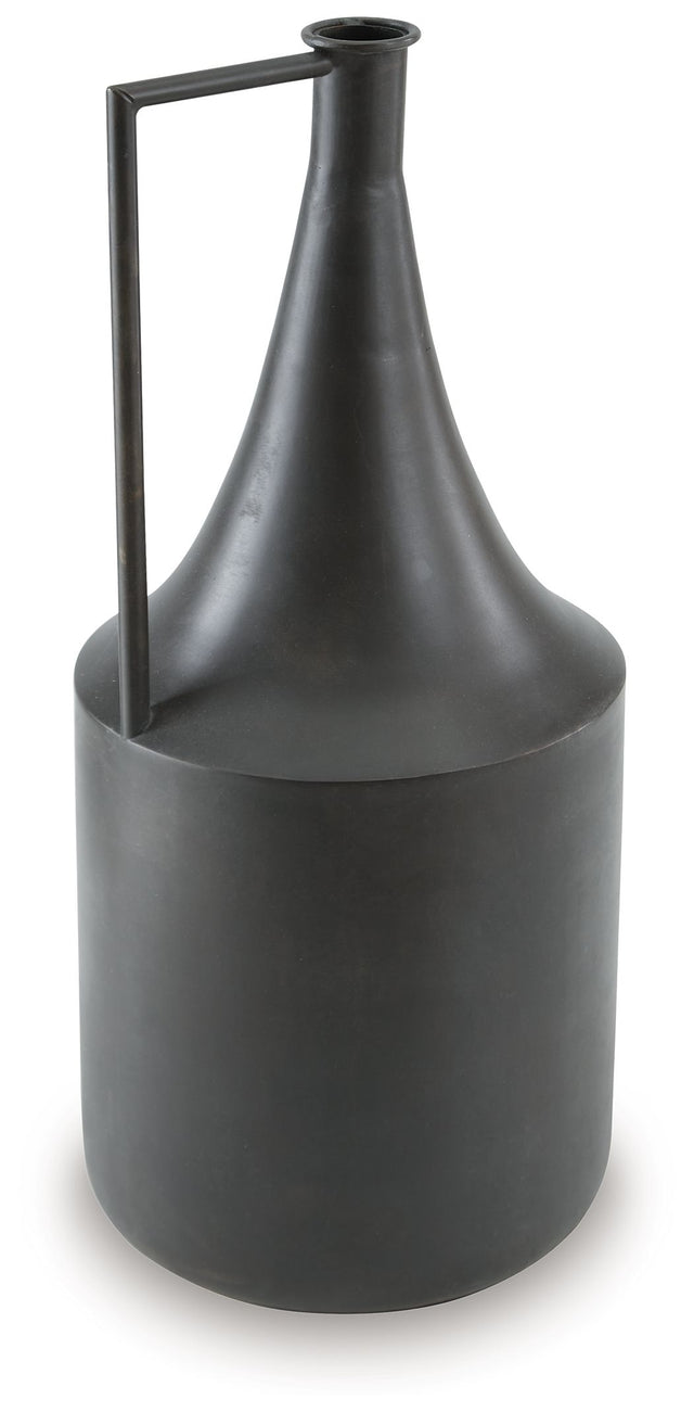 Zainforth - Vase Dark Brown 6''W x 6''D x 17''H by Signature Design by Ashley® | Bel Furniture