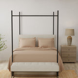 Brushed Microfiber Hypoallergenic Split Sheet Set