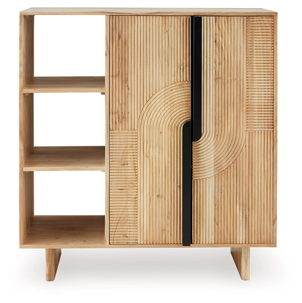 Kierwell - Natural - Accent Cabinet by Signature Design by Ashley® | Bel Furniture