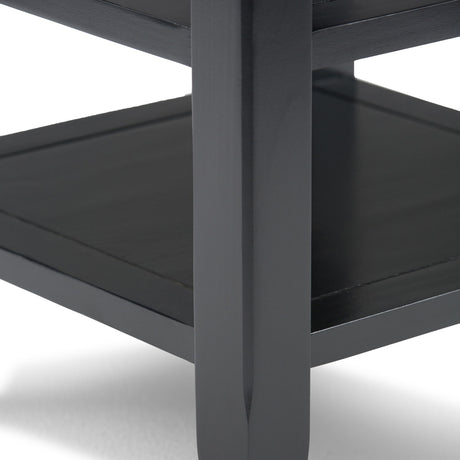 Acadian - Handcrafted End Table by Simpli-Home | Bel Furniture