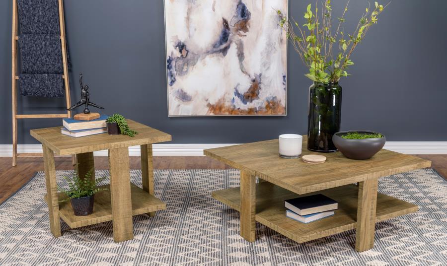 Dawn - Square Engineered Wood Table by Coaster Fine Furniture | Bel Furniture