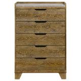 Henderson - 5-Drawer Bedroom Chest Of Drawers - Medium Oak