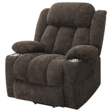 Houston - Upholstered Power Lift Recliner Chair by CoasterEveryday | Bel Furniture