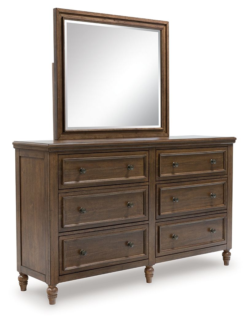 Sturlayne - Brown - Dresser And Mirror