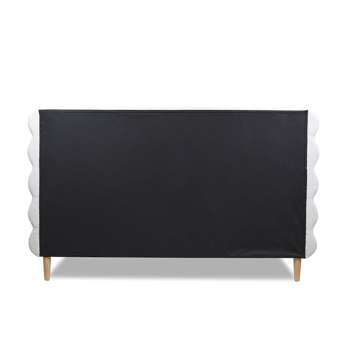 Stockholm - Modern Wavy Headboard Platform Bed by Jennifer Taylor Home | Bel Furniture