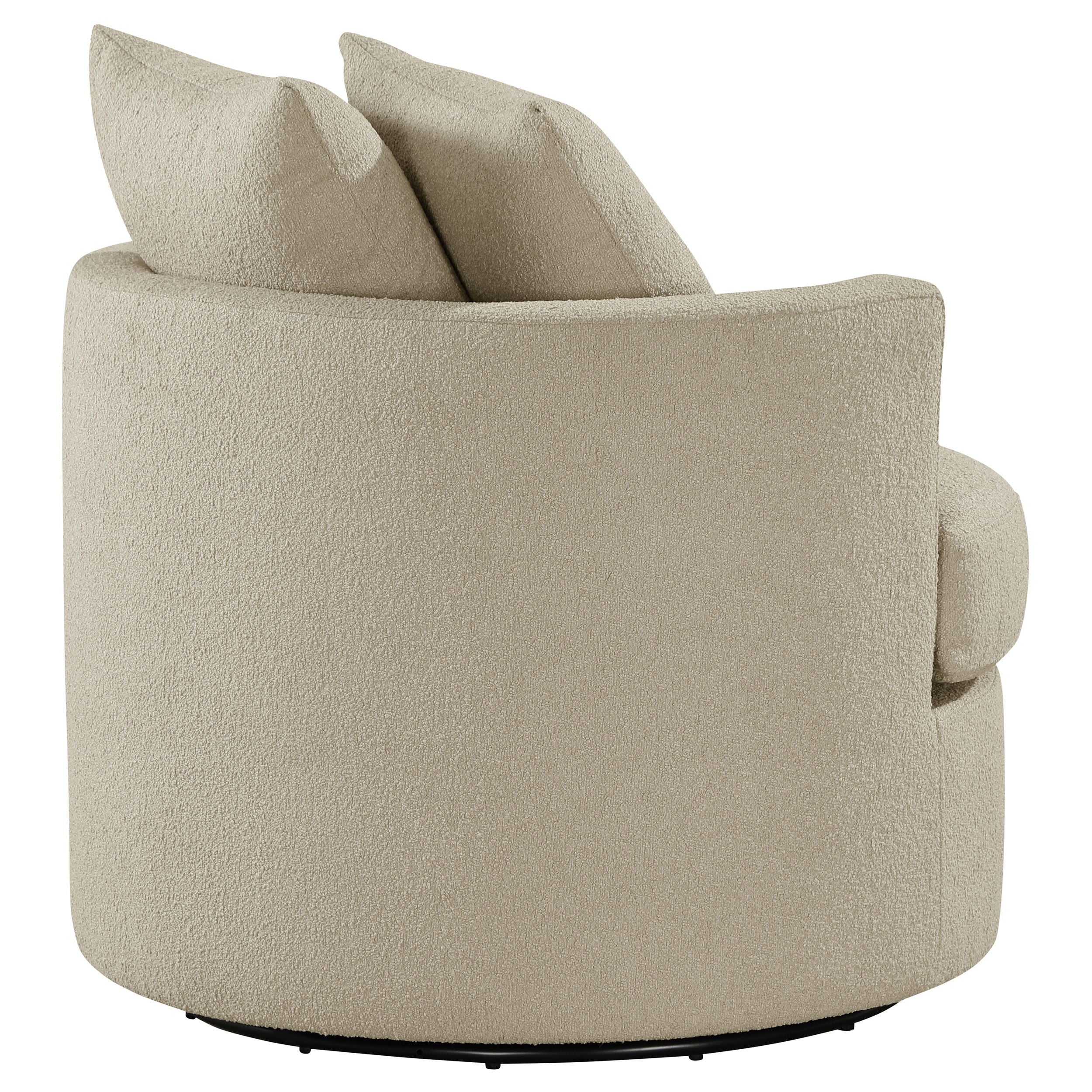 Debbie - Upholstered Swivel Accent Chair