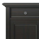 Amherst - Entryway Storage Cabinet - Hickory Brown by Simpli-Home | Bel Furniture