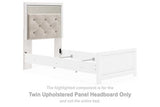 Altyra - Upholstered Panel Headboard White by Signature Design by Ashley® | Bel Furniture