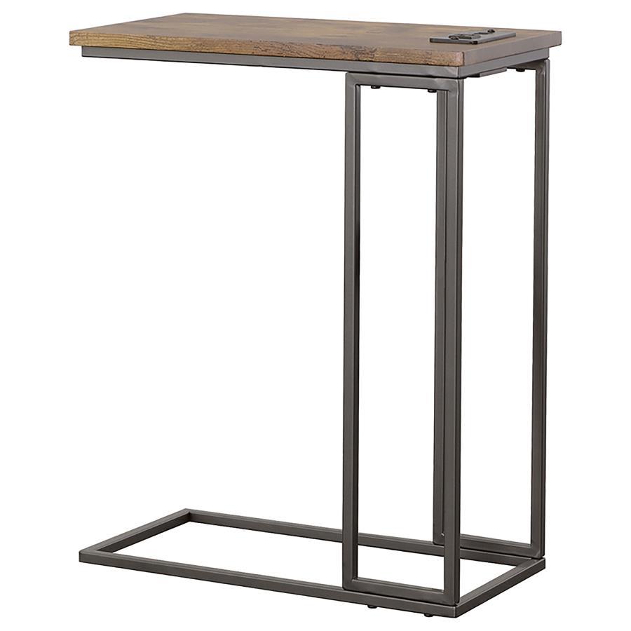 Rudy - Snack Table with Power Outlet