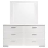 Felicity - 6-Drawer Dresser by CoasterEssence | Bel Furniture