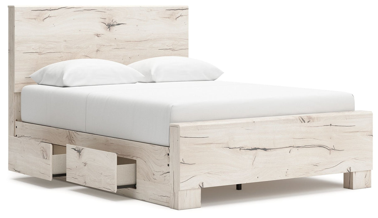 Lawroy - Panel Bed With Storage by Signature Design by Ashley® | Bel Furniture