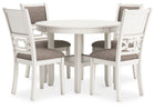 Erinberg - Dining Room Table Set (Set of 5) - Antique White