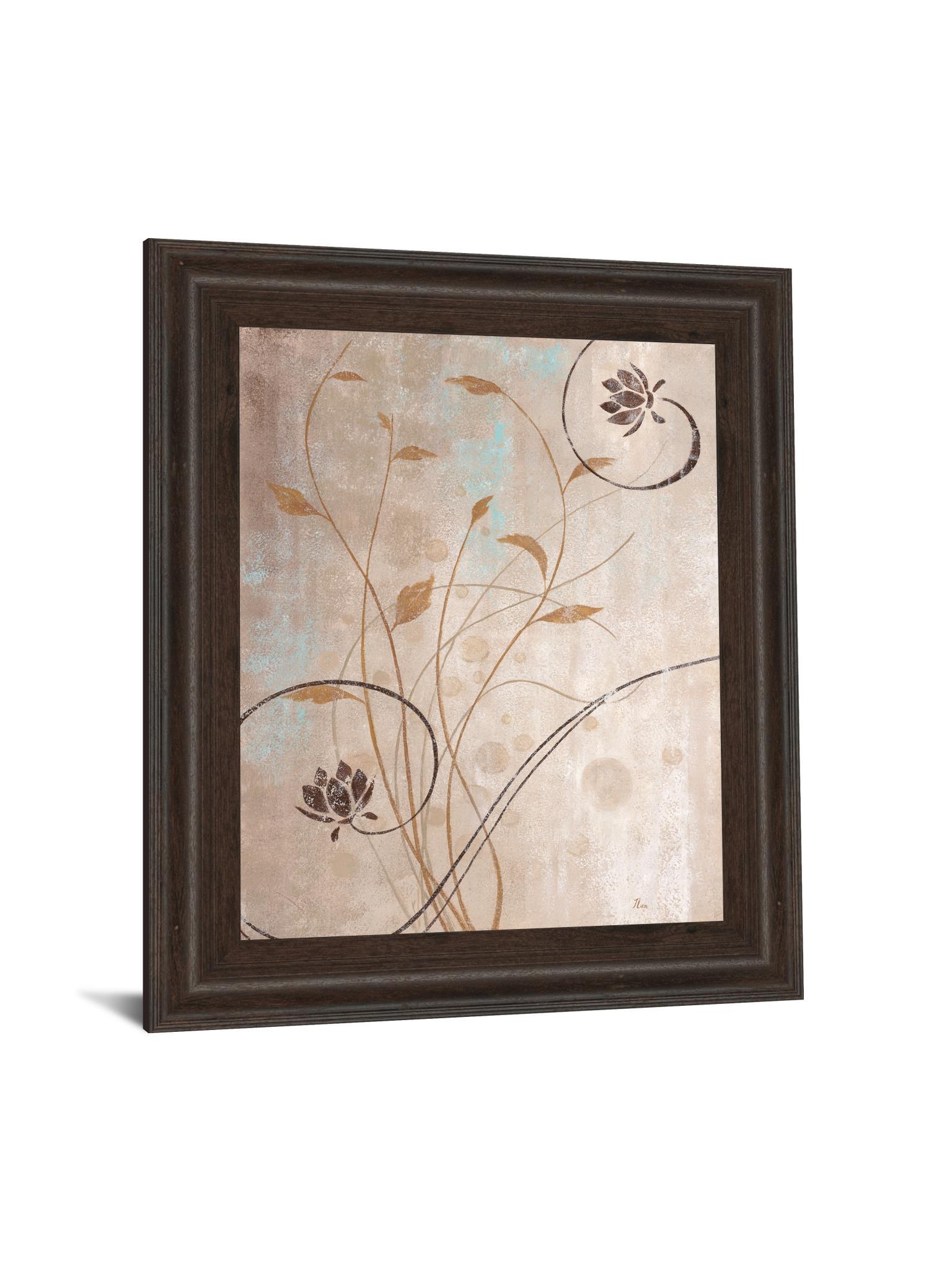 Spring Meadow I By Nan - Framed Print Wall Art - Beige