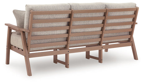 Grover Beach - Sofa With Cushion - Driftwood - view 4